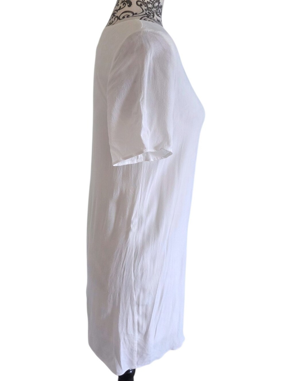Aritzia Wilfred Free Teigen Dress Women Medium White Resort Coastal Luxury Beach - Picture 4 of 8